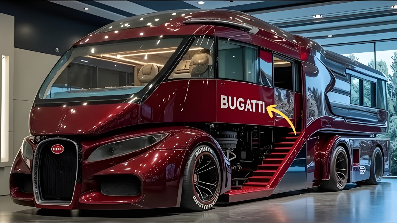 Bugatti’s Double-Decker Hyper Camper