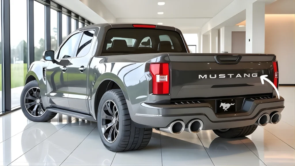 2026 Ford Mustang Pickup Revealed 