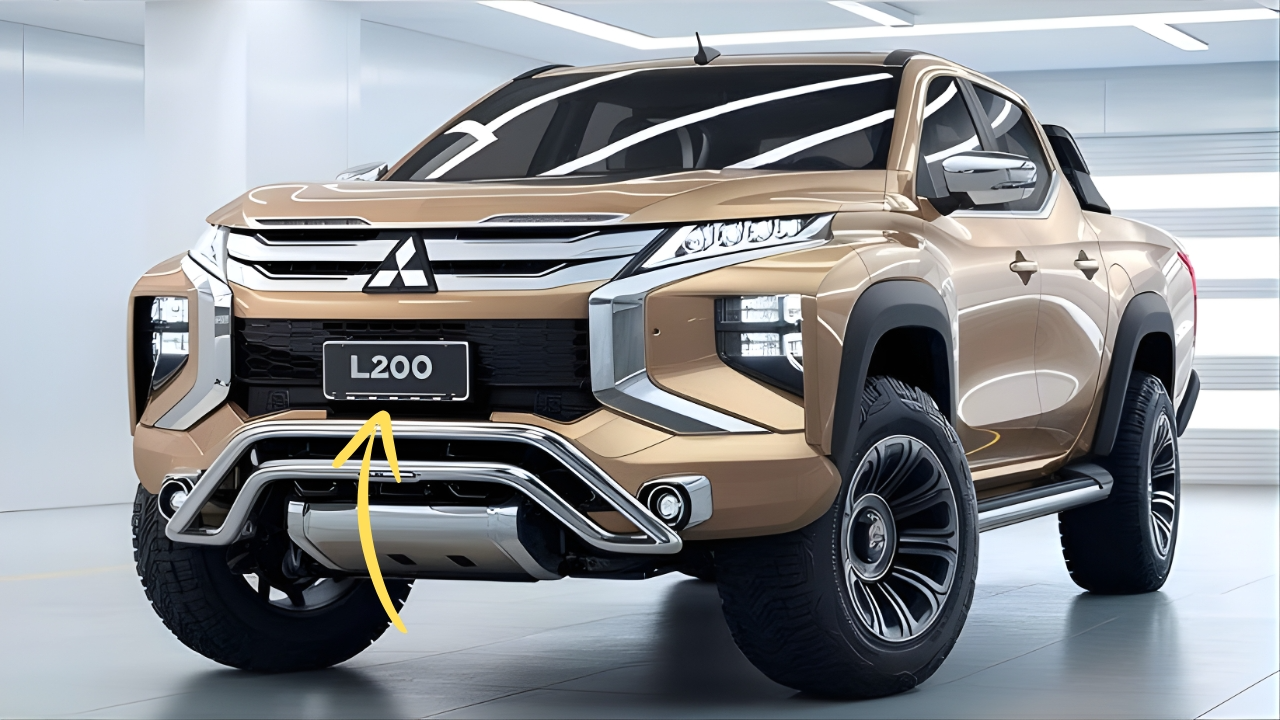 Mitsubishi L200 Revealed