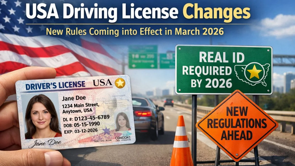 USA Driving License Changes 2026