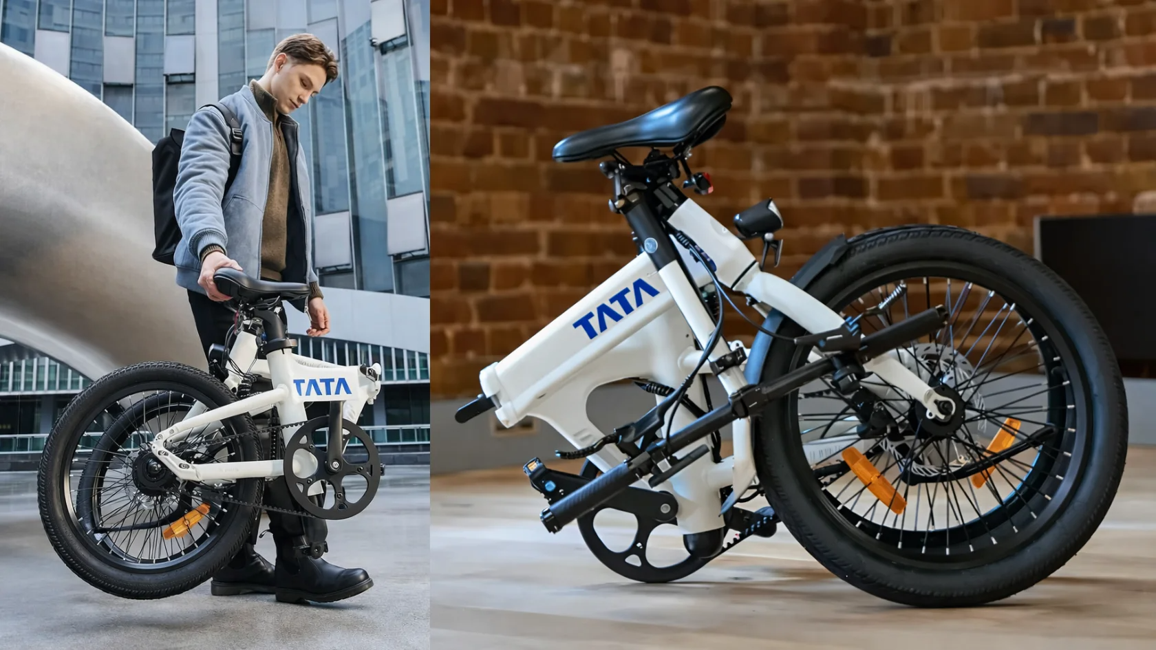 Tata Foldable Electric Cycle